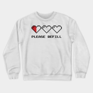 Life Meter Crewneck Sweatshirt